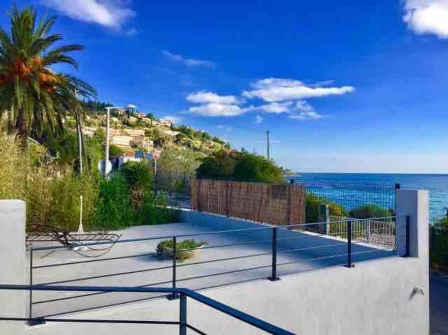 Duplex Vue Mer Plage De Saint-Clair Le Lavandou Extérieur photo